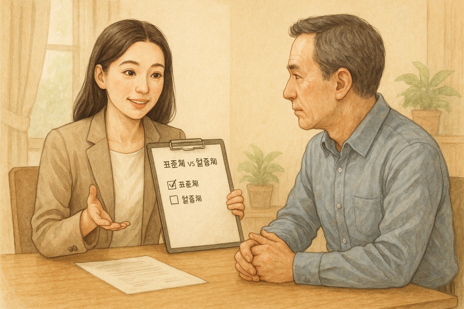 �Ǻ��� ���� �� ��ǥ��ü vs ����ü�� ���а� ����