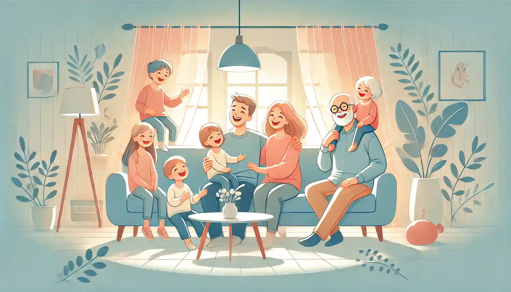 ���� �Ž� ���Ŀ� �κο� ���̵�, ���θ�, ������ ��� �Բ� �ɾƼ� Ȱ¦ ���� �̹���